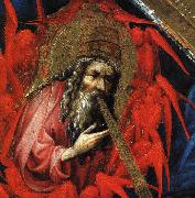 BROEDERLAM, Melchior The Annunciation (detail) df2g USA oil painting artist